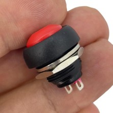 Swion IC-184 Kırmızı Plastik Push Buton 12MM PBS-33B