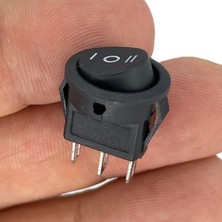 Swion IC-134E-5 Yuvarlak Mini Anahtar On-Off-On 3p