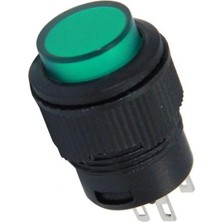 Swion IC-180B 16MM Işıklı Buton Yaylı Yeşil