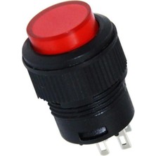 Swion IC-180C 16MM Işıklı Buton Kalıcı Kırmızı