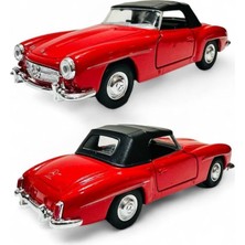 Welly Mercedes Benz 190 Sl Kırmızı 1/36 Model Araba