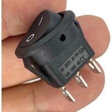 Swion IC-133-3 Yuvarlak Işıksız Anahtar On-Off 3p