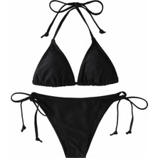 Punix Punıx Özel Seri Üçgen  Brazilian Beach Wear Leke Tutmayan Scuba Sexy Kadın Bikini Takımı