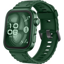 Shepherds Huawei Watch Fit 3-4 Uyumlu Nova Silikon Kordon Yumuşak Dokulu Terletmez Spor Kayış