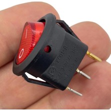 Swion IC-131 Yuvarlak Işıklı Anahtar On-Off 3p