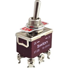 Swion IC-157S Swıon Toggle Switch On-Off 15A 6p Ø12MM XT-22B