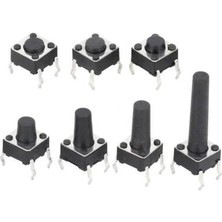 Voltaj 6X6X15MM 4 Pinli Push Buton - Tact Switch