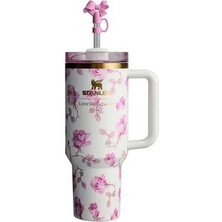 Stanley  Loveshackfancy 40OZ Ribbon Rosa