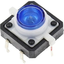 Swion 12X12MM Mavi LED Işıklı Tact Switch