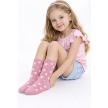 Gigi Giyim Puantiyeli Kız Soket Çorap