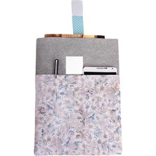 Hrs Desenli Yıkanabilir Cepli Kitap Kılıfı 20 x 25 cm Çok Amaçlı Çanta Book Cover