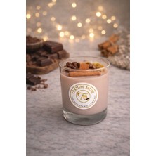 Çikolata Kokulu Doğal Soya Wax Mum