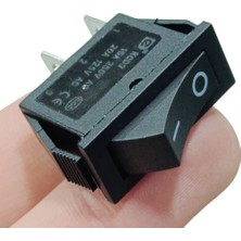 Voltaj IC-114 Tekli Dar Işıksız Anahtar On-Off 2p Siyah
