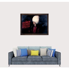 Lioncraft Osmanlı Padişaho Kanuni Sultan Süleyman Çerçeveli Cam Duvar Tablosu 50X70 cm