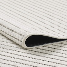 Oreyra Bej Şönil Kaymaz Pamuk Taban Makinede Yıkanabilir Modern Salon Koridor Hol Oturma Çocuk Mutfak Halı / Kilim / Yolluk