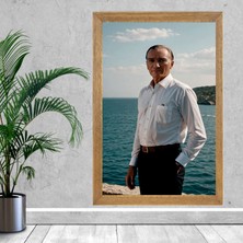 Lioncraft Mustafa Kemal Atatürk Tablo, Çerçeveli Cam Tablo 50X70 cm