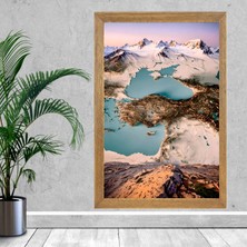 Lioncraft Türkiye Tablo, Çerçeveli Cam Tablo 50X70 cm