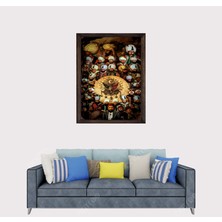 Lioncraft Osmanlı Padişahları 1 Wallpaper Çerçeveli Duvar Tablosu 40X60 cm