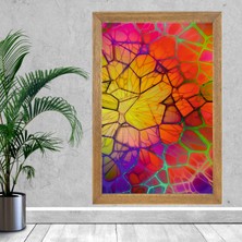 Lioncraft Tablo, Çerçeveli Cam Tablo 50X70 cm