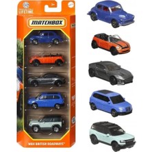 Matchbox Metal Beşli Araba Seti Mbx British Roadways C1817-JBX33