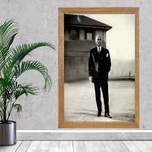 Lioncraft Mustafa Kemal Atatürk Tablo, Çerçeveli Cam Tablo 40X60 cm
