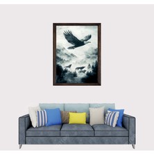 Lioncraft Kartal 1 Çerçeveli Duvar Tablosu 50X70 cm