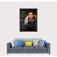 Lioncraft Deniz Gezmiş Çerçeveli Duvar Tablosu 50X70 cm