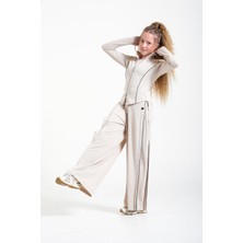 Loco Loco Oyso Yandan Pilili Pantolon - Taş Rengi