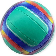 FRY Voleybol Topu Desenli 280 gr - VB-810-YEŞİL (Lisinya)