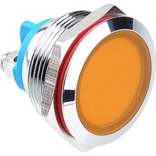 Voltaj WD22L-P0 22MM 12-24V Metal Sinyal Lambası - Sarı