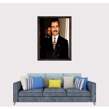 Lioncraft Muhsin Yazıcıoğlu 2 Çerçeveli Duvar Tablosu 40X60 cm