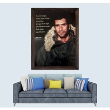 Lioncraft Deniz Gezmiş Çerçeveli Duvar Tablosu 40X60 cm