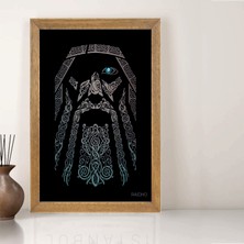 Lioncraft Tablo, Çerçeveli Cam Tablo 40X60 cm
