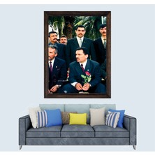 Lioncraft Muhsin Yazıcıoğlu 3 Çerçeveli Duvar Tablosu 50X70 cm