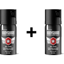 Erolav Bodyguard 2'li Biber Gazı Seti 40 ml - Yasal Kişisel Savunma Spreyi, Çanta Boyu Taşınabilir Koruma, Yüksek Etkili Oc Formülü (2 Adet)