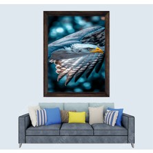 Lioncraft Kartal 2 Çerçeveli Duvar Tablosu 50X70 cm