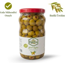 Egelya Akhisar Domat Biberli Yeşil Zeytin 1 Kg | Aromatik, Dengeli Lezzet