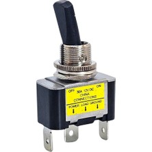 Interkom IC-151B Toggle Switch 12V 30A On-Off Işıklı ASW-07D-2