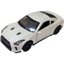 FRY Çek Bırak Metal Araba - 4311E - Beyaz (Lisinya)