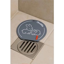 Hane216 Kötü Koku Önleyici Silikon Mat Banyo Mutfak Lavabo Balkon Gider Tıpası Kapağı Hayvan Çizimli