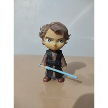 Figür Bende Star Wars Chibi Anakin Skywalker Figürü – 8 cm Dekoratif Koleksiyon Figürü
