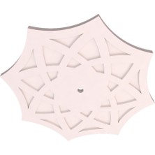 Motifpiyer Lamba Tavan Göbeği-Sekizgen-egri-11-56cm-2 Adet
