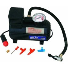 FRY Araba Oto Araç Lastik Şişirme Pompası Hava Kompresörü 250PSI 12V Volt Şişirici Kompresör Pompa Seti ( Lisinya )