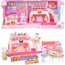 Luminoo Bay Dreamy Mini Sevimli Arkadaş Tavşan Büyük Fırın Seti