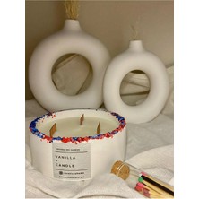 Vanılya Kokulu Mum, Dekoratif Beton