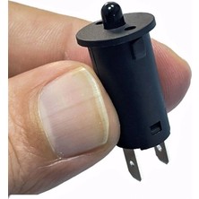 Swion IC-187A Ters Kapak Switch Normalde Kapalı Kontak 12MM Siyah 1 Adet