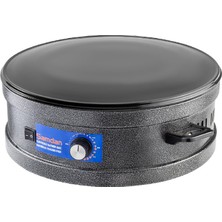 Netavantaj Şamdan Termostatlı Pizza ve Lahmacun Tavası Bazlama Gözleme Katmer Sacı 1750 W