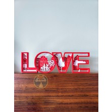 Tilki Atölye Love Romantik Dekor Objesi – Sevgiliye Özel Hediye