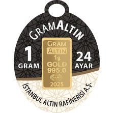 İAR 1 Gram Külçe Altın 995 Saflık Sertifikalı