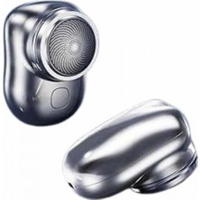 Marsilyan Mini Sıfır Sakal Yanak Tıraş Makinesi USB Şarjlı Sıfır Sakal Taşınabilir Korumalı